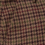 Pilar Wide Leg Pant Dark Brown Multi Houndstooth