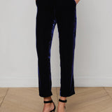 Rebel Velvet Trouser Midnight