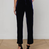 Rebel Velvet Trouser Midnight