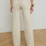 Clayton Wide Leg Jean Biscuit