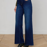 Alicent Wide Leg Jean Sterling