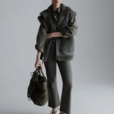 Naval Reversible Gilet Olive