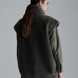 Naval Reversible Gilet Olive
