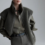 Naval Reversible Gilet Olive