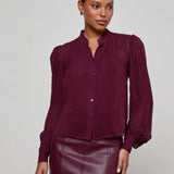 Noor Blouse Dark Port