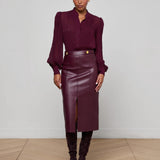 Noor Blouse Dark Port