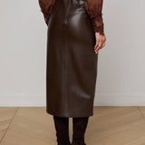 Lilou Skirt Coffee Bean