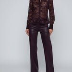 MAIA LACE BUTTONDOWN BLS