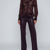 MAIA LACE BUTTONDOWN BLS
