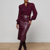 Arlette Skirt Dark Port