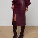 Arlette Skirt Dark Port
