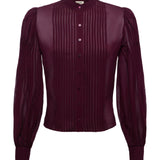 Noor Blouse Dark Port