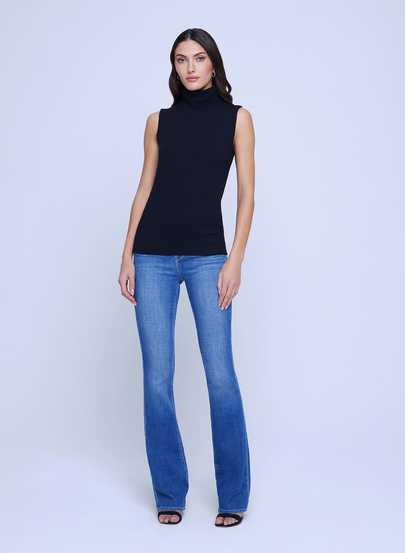 CECI SLVLESS TURTLE NECK
