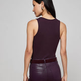 Adira Tank Dark Malbec