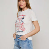 Eliza Graphic Tee White