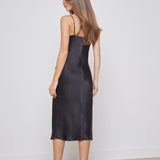 Jodie Slip Dress Black
