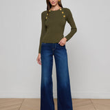 Alicent Wide Leg Jean Sterling