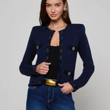 Astor Cardigan Midnight/Black
