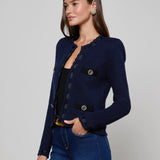 Astor Cardigan Midnight/Black