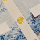 Osiris Jacquard Cardigan Tan Multi Western Toile