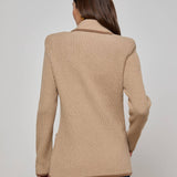 Ranch Knit Blazer Natural/Brown