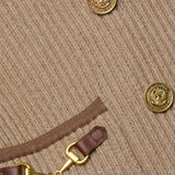 Ranch Knit Blazer Natural/Brown