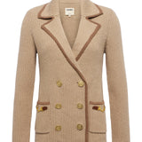 Ranch Knit Blazer Natural/Brown