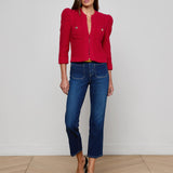 Delli Cardigan Engine Red/Gold