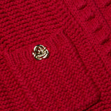 Delli Cardigan Engine Red/Gold