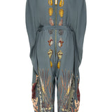 Xim Jumsuit Gray Coral Reef