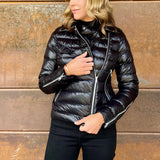 The Silverstone Motorcycle Jacket Midnight Black