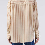 Nina Shirt Latte/Coffee Multi