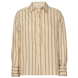 Nina Shirt Latte/Coffee Multi