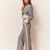 Oriaith Trousers Grey Melange