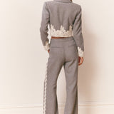 Oriaith Trousers Grey Melange