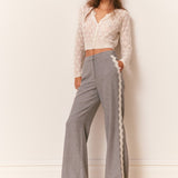 Oriaith Trousers Grey Melange