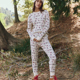 The Classic Crew Thermal Slopeside Print