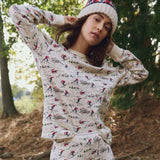 The Classic Crew Thermal Slopeside Print