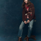 The Lasso Lodge Cardigan Umber