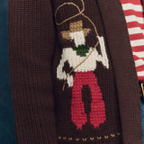 The Lasso Lodge Cardigan Umber