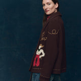 The Lasso Lodge Cardigan Umber