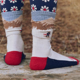 The Ridge Runner Sock Cream Skiier