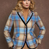 Smithfield Blazer Light Blue Check