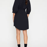Kate Belted Dress Black Onyx