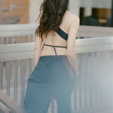 Everyday Drawstring Pants Dark Ink