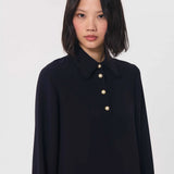 Tessy Top Navy