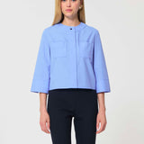 Cloé Shirt Sky Blue Poplin