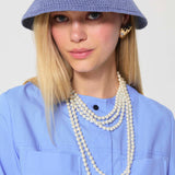 Cloé Shirt Sky Blue Poplin