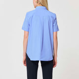 Cassie Shirt Sky Blue Poplin