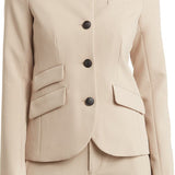 rag & bone Slade Linen Blazer Stone front